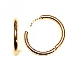 Stainless-Congo steel earrings  23,5x2,5mm 2pcs. (F02N4012)