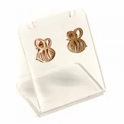 Stainless steel earrings 10x12mm 2pcs. (F02N4002)