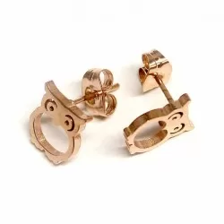 Stainless steel earrings 10x8mm 2pcs. (F02N4000)