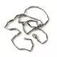 Stainless steel chain with clasp 2mm (KN1013) 