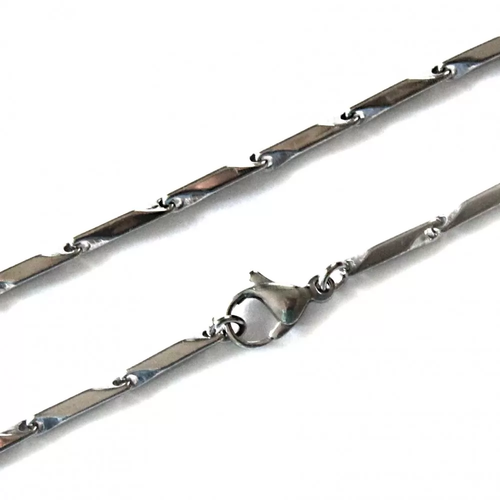Stainless steel chain with clasp 2mm (KN1013) 