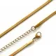 Stainless steel chain with clasp 3,5mm (KN3018) 