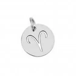 Stainless steel pendant - Aries 14x12mm 1pcs. (F12N1039)