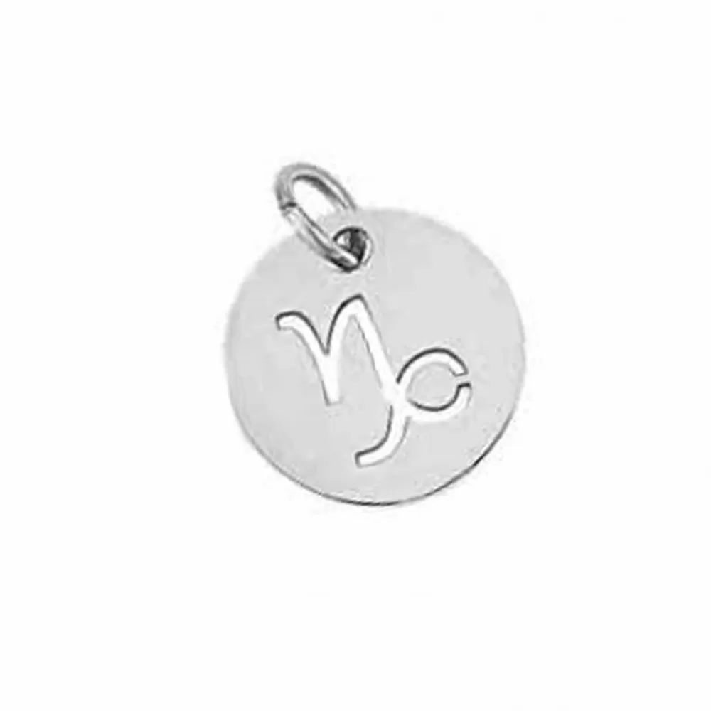 Stainless steel pendant - Capricorn 14x12mm 1pcs. (F12N1036)