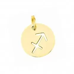 Stainless steel pendant - Sagittarius 14x12mm 1pcs. (F12N3034)
