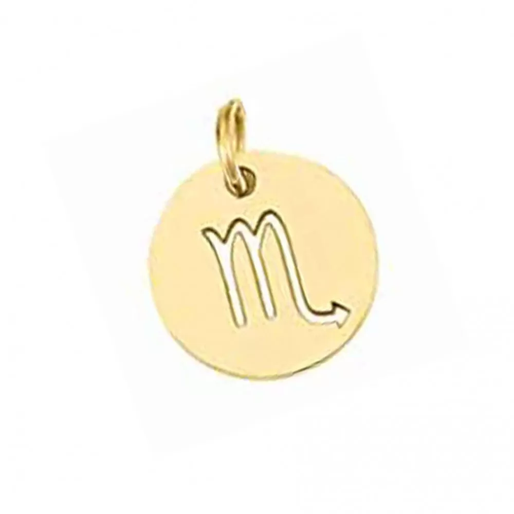 Stainless steel pendant - Scorpio 14x12mm 1pcs. (F12N3033)