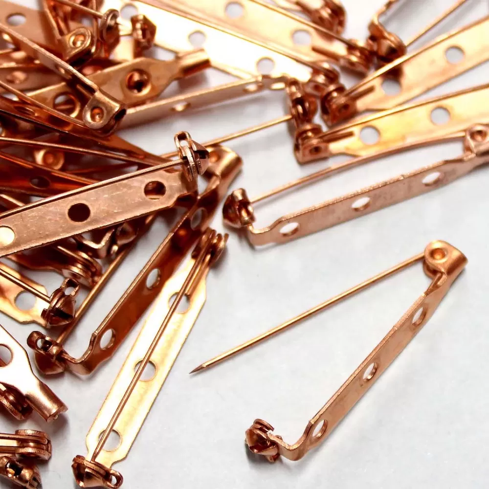 Brooch base 34x5mm 4pcs. (F08M4014) Brooch base 34x5mm 4pcs. (F08M4014)