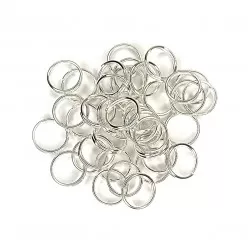 Double rings 8mm ~40pcs. (F05M22080)