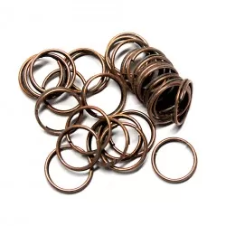 Double rings 10mm ~25pcs. (F05M52100)