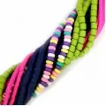 Polymer clay beads 