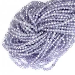 Beads Fianite (cubic zirconia)-faceted 4mm (0004012G)