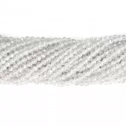 Beads Fianite (cubic zirconia)-faceted 4mm (0004015G)