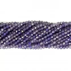 Beads Fianite (cubic zirconia)-faceted 3mm (0003016G)