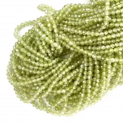 Beads Fianite (cubic zirconia)-faceted 3mm (0003017G)