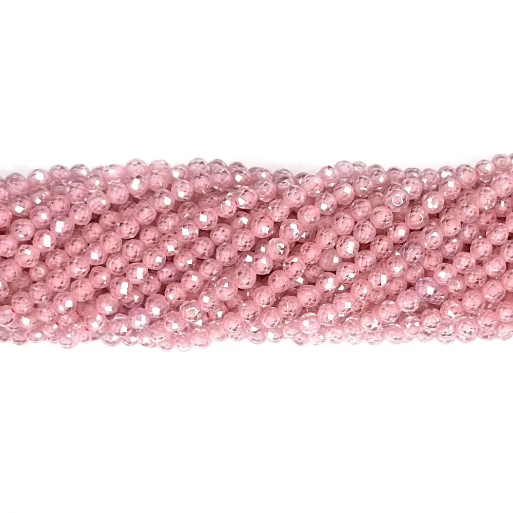 Beads Fianite (cubic zirconia)-faceted 3mm (0003019G)