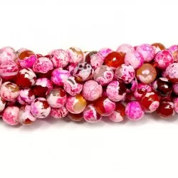 Beads Agate-faceted 10mm (0210003G)