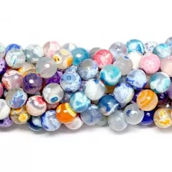 Beads Agate-faceted 10mm (0210099G)