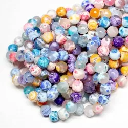 Beads Agate-faceted 10mm (0210099G)
