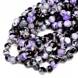 Beads Agate-faceted 10mm (0210108G)
