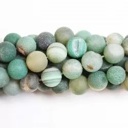 Beads Agate druzy 10mm (0210004D)