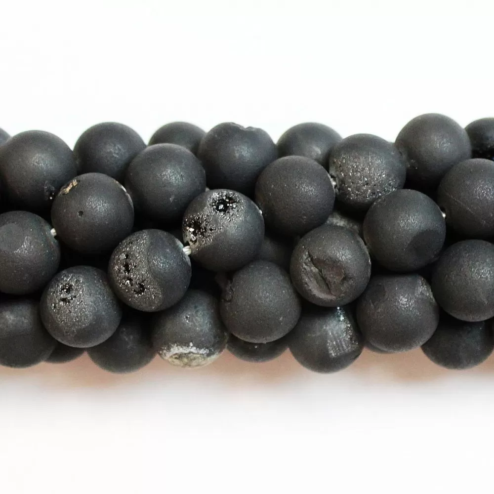 Beads Agate druzy 12mm (0212005D)