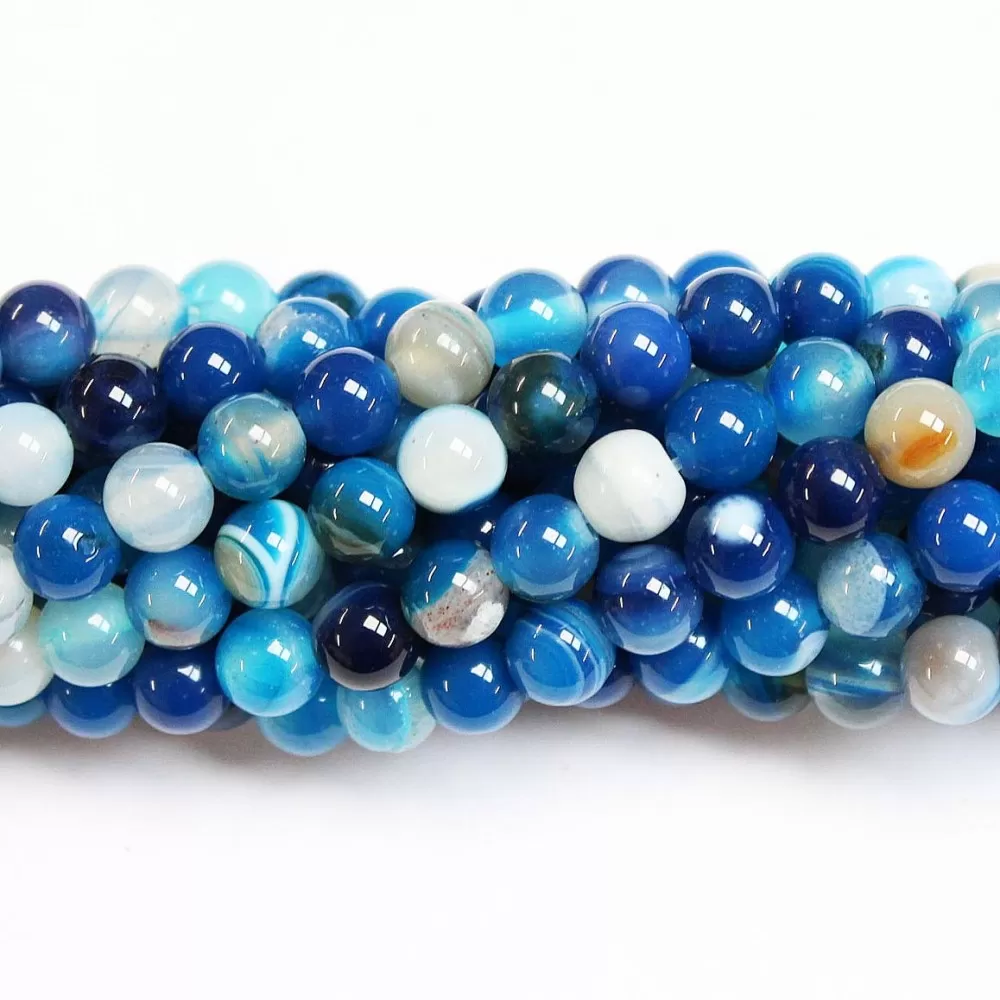 Beads Agate 6mm (0206026) Beads Agate 6mm (0206026)