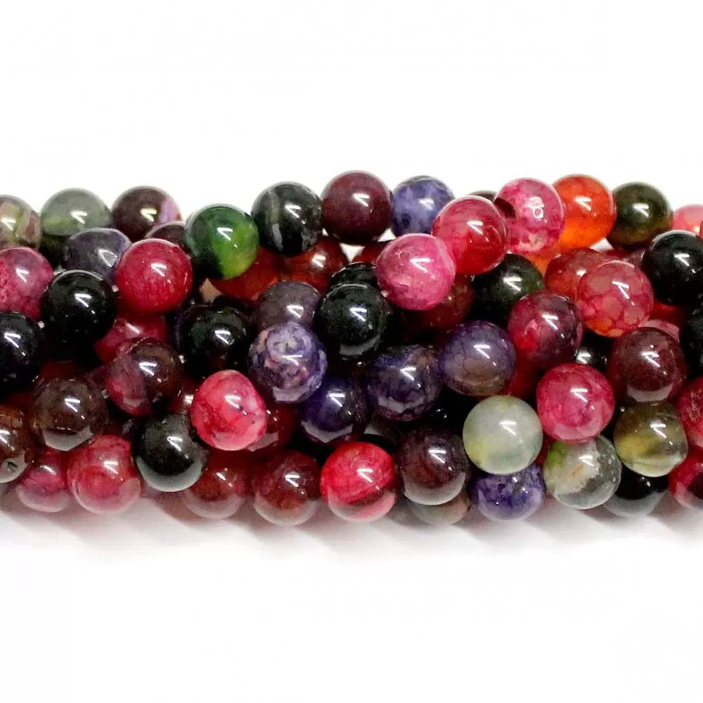 Beads Agate 8mm (0208013) Beads Agate 8mm (0208013)