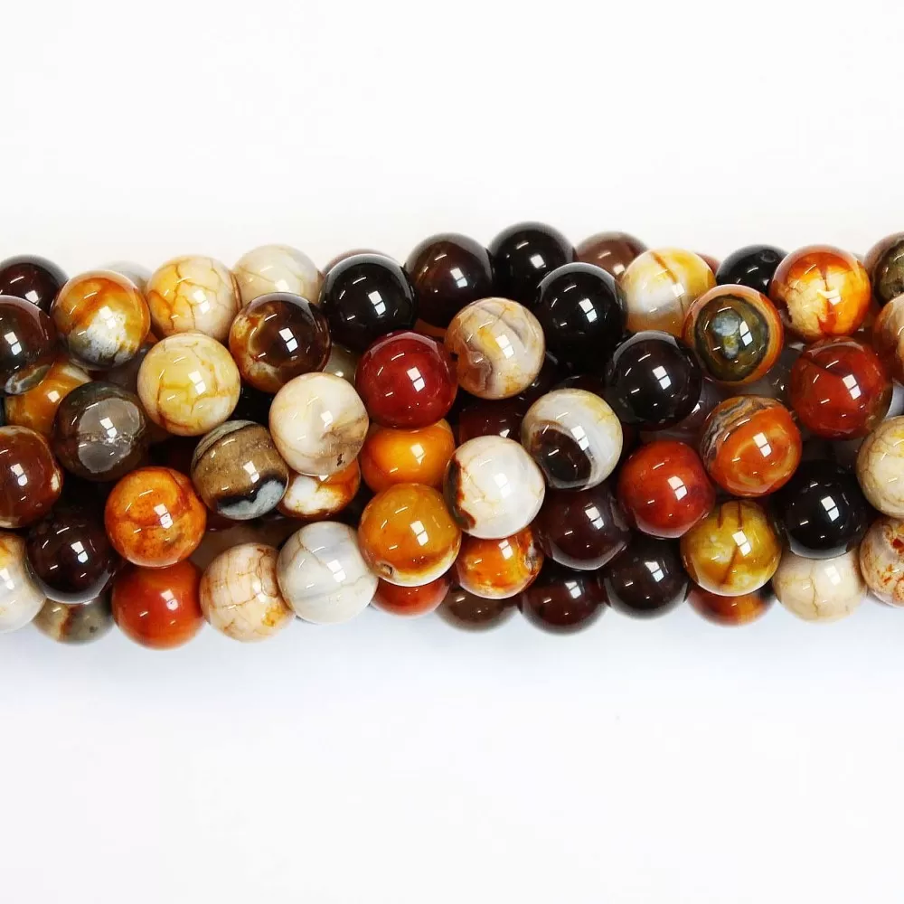 Beads Agate 8mm (0208034) Beads Agate 8mm (0208034)