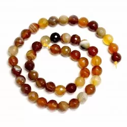 Beads Agate-faceted 8mm (0208006G)
