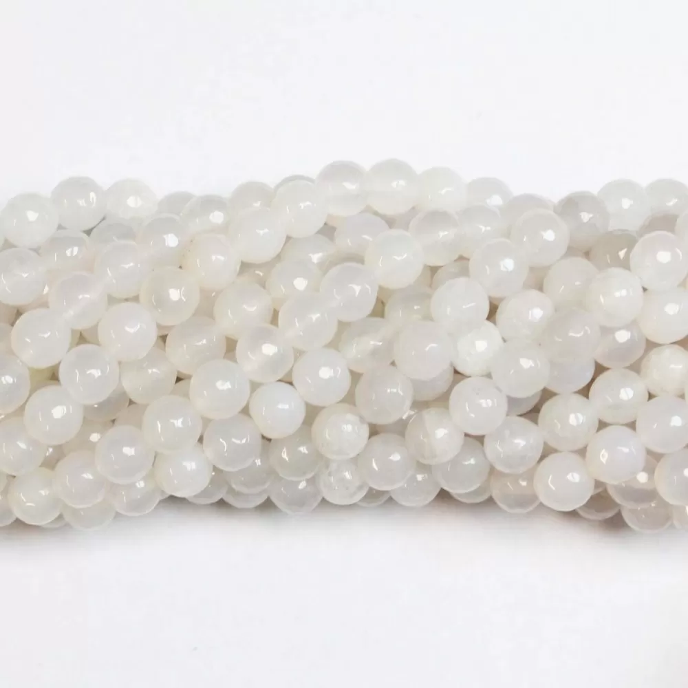 Beads Agate-faceted 8mm (0208041G) Beads Agate-faceted 8mm (0208041G)