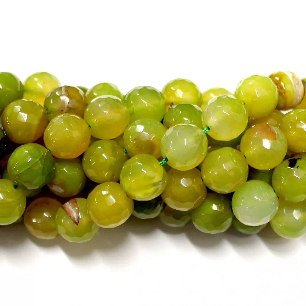 Beads Agate-faceted 14mm (0214004G)