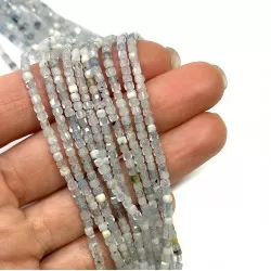 Beads Aquamarine 2x2mm (0402001G)