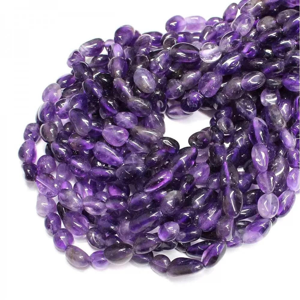 Beads Amethyst ~8x5mm (0608007) Beads Amethyst ~8x5mm (0608007)