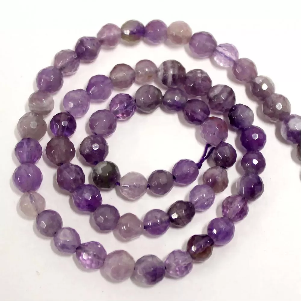 Beads Amethyst-faceted ~6,5mm (0606000G)