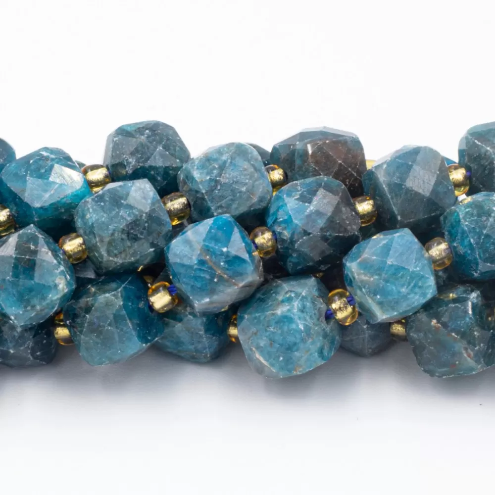 Beads Apatite 8x8mm (0708002G) Beads Apatite 8x8mm (0708002G)