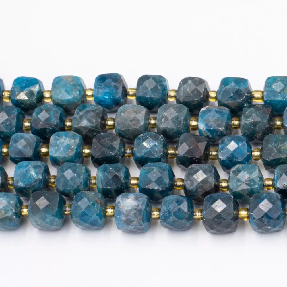 Beads Apatite 8x8mm (0708002G) Beads Apatite 8x8mm (0708002G)