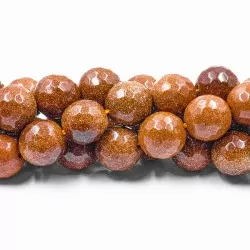 Beads Aventurine-faceted 12mm (0112000G)