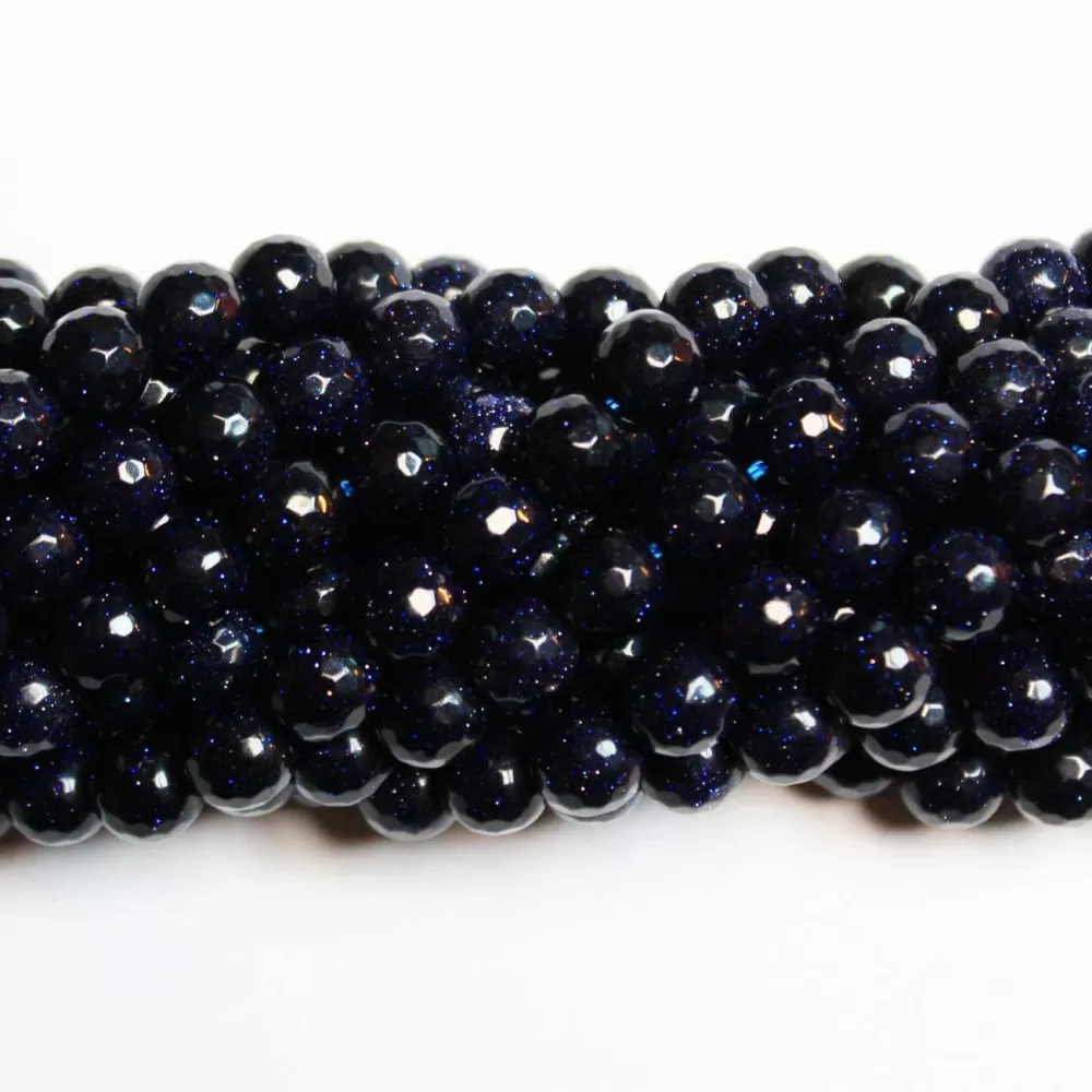 Beads Aventurine-faceted 7.5mm (0107501G) Beads Aventurine-faceted 7.5mm (0107501G)