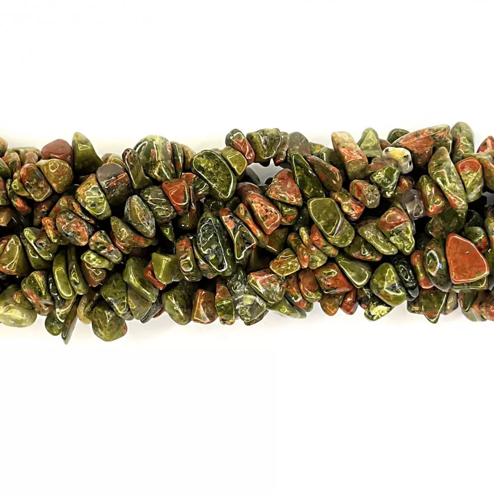 Beads Unakite ~6х3mm (9006029)