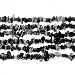 Beads Obsidian ~6х3mm (9006023)