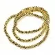 Beads Hematite-faceted 4x2mm (1004011G) Beads Hematite-faceted 4x2mm (1004011G)