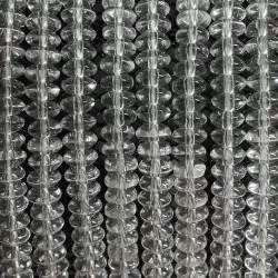 Beads Rock crystal 7x3mm (1207001)
