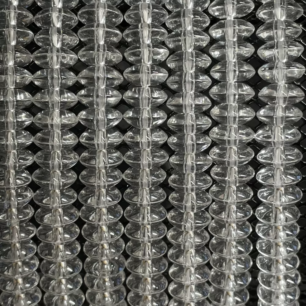 Beads Rock crystal 8x4mm (1208001)