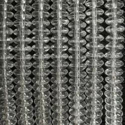 Beads Rock crystal 8x4mm (1208001)