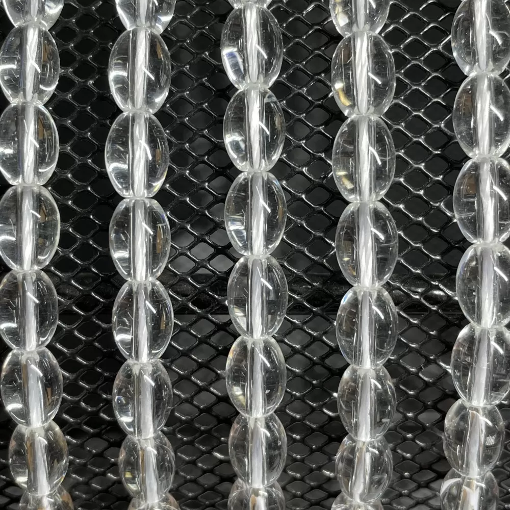 Beads Rock crystal 8x6x6 mm (1208002)