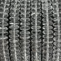 Beads Rock crystal 11x5mm (1211001)