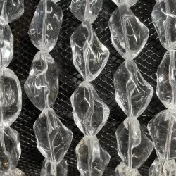 Beads Rock crystal 14x22x11 mm (1214003)