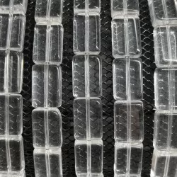 Beads Rock crystal 15x10x5 mm (1215002)