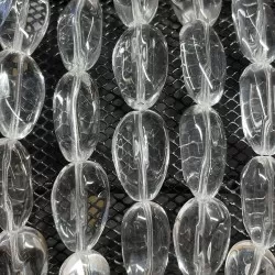Beads Rock crystal 20x13 mm (1220001)