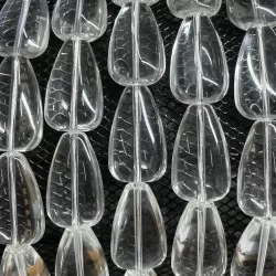 Beads Rock crystal 24x15x9 mm (1224000)